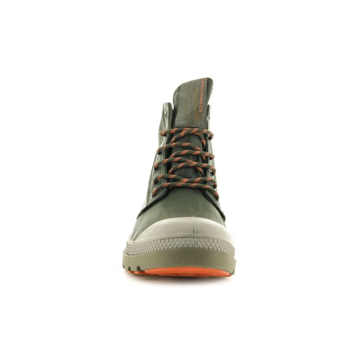 Palladium Pampa Lite+ Recycle WP+ Laarzen Heren Olijfgroen | NL 31WSVJY